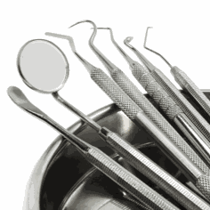 Solutions for dental instruments